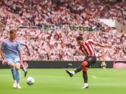 桑德兰1-0富勒姆，伊西多尔破门+中柱